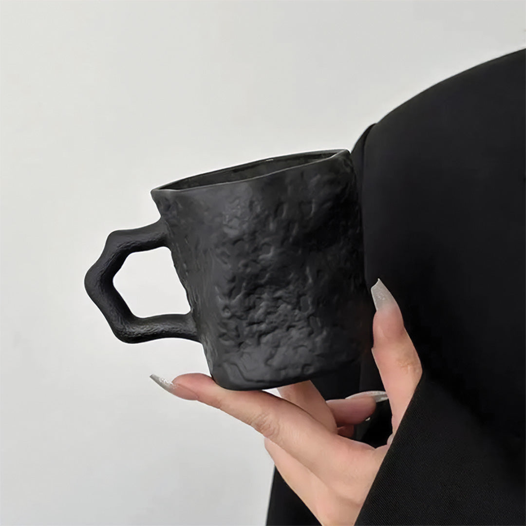 Black Rock Glass Mug