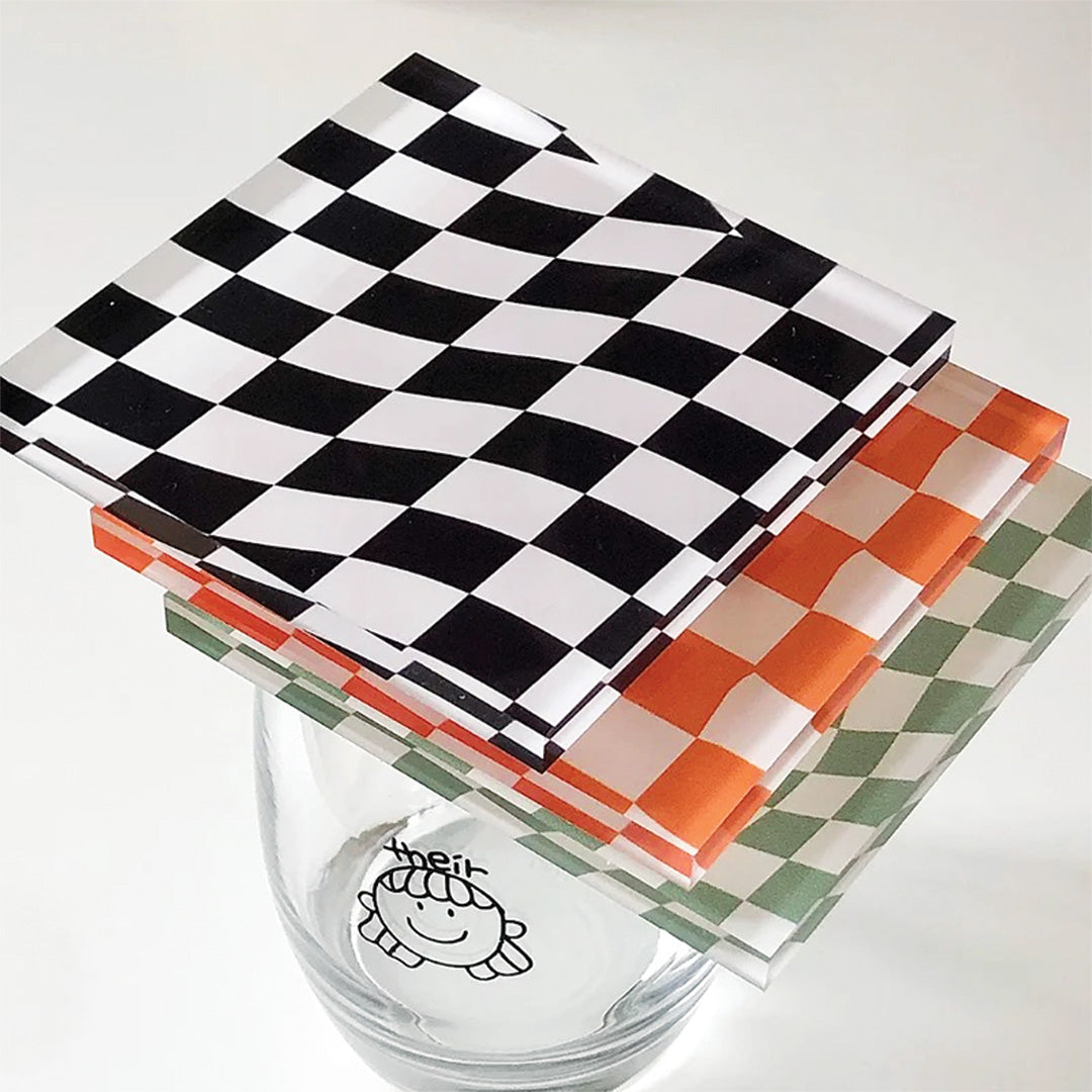 Checkerboard Coasters