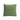 Pleated Green Throw Pillow