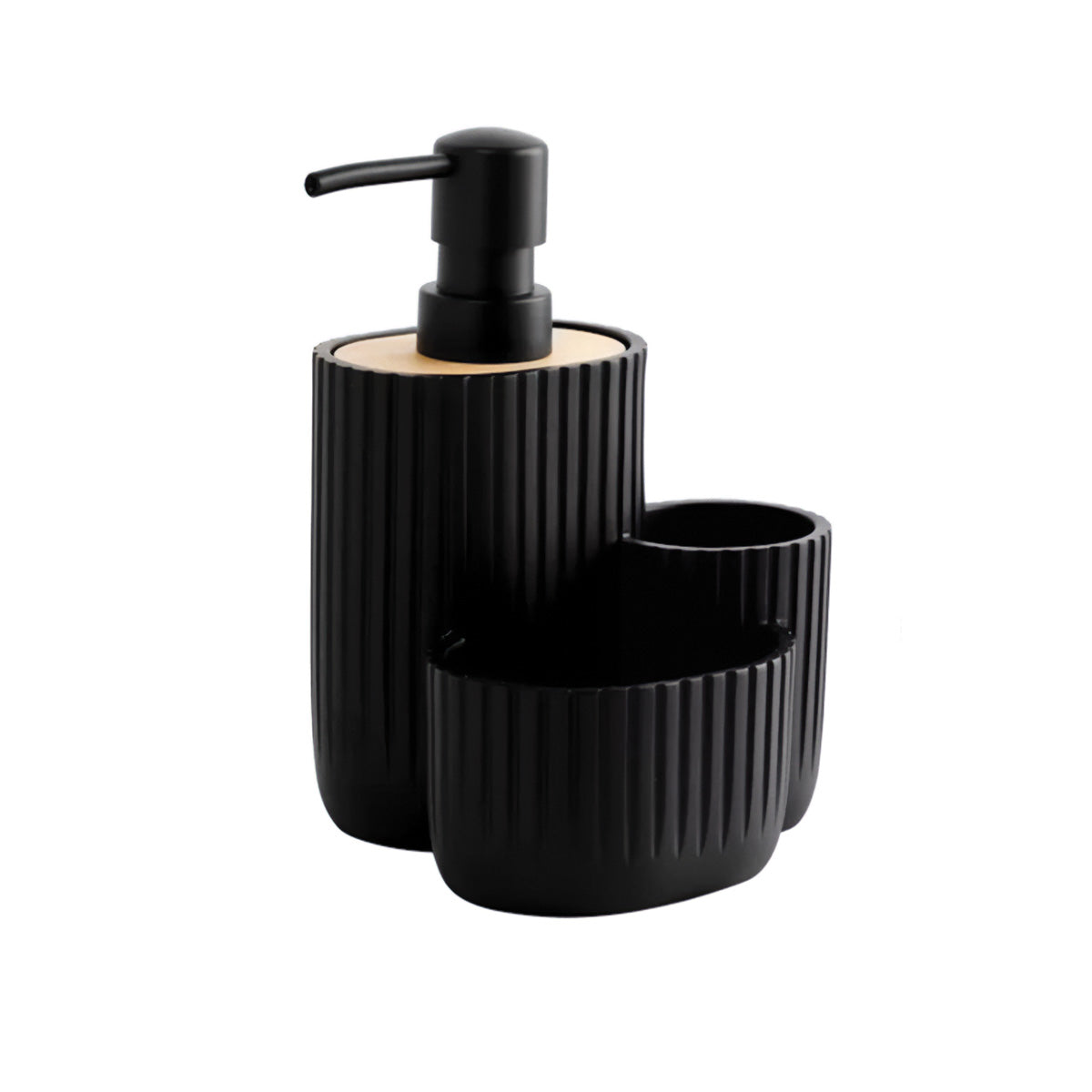 Pleated Soap Pump and Sponge Holder